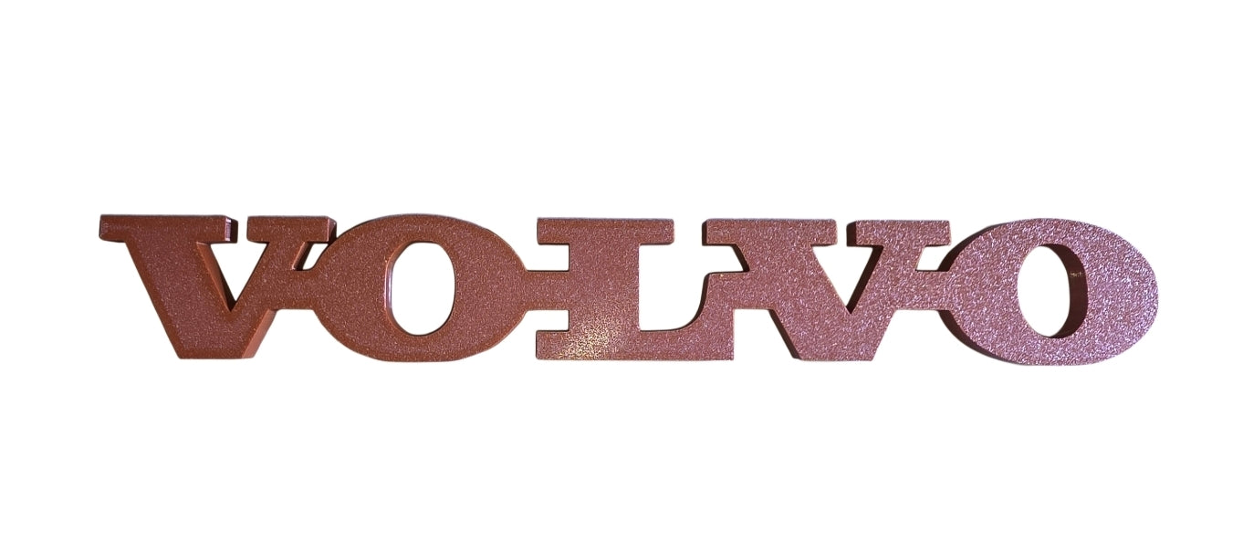 Logo Volvo et décorations