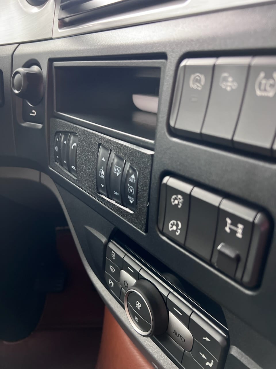 Unidad de control DAF 106, Conversión de camión, Panel de interruptores DAF