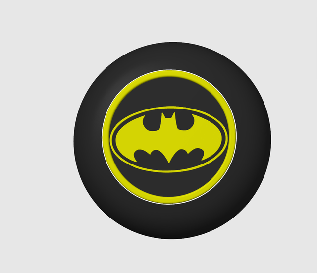 Capôt Logo Batman pour volant 53 cm