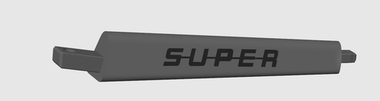 Rama SUPER con logotipo personalizado para volante 3b de 50 cm.