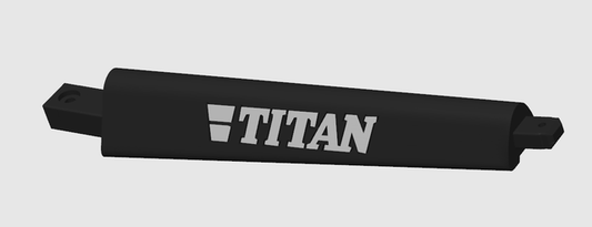 Logotipo personalizado rama TITAN, para volante 3b en 50cm