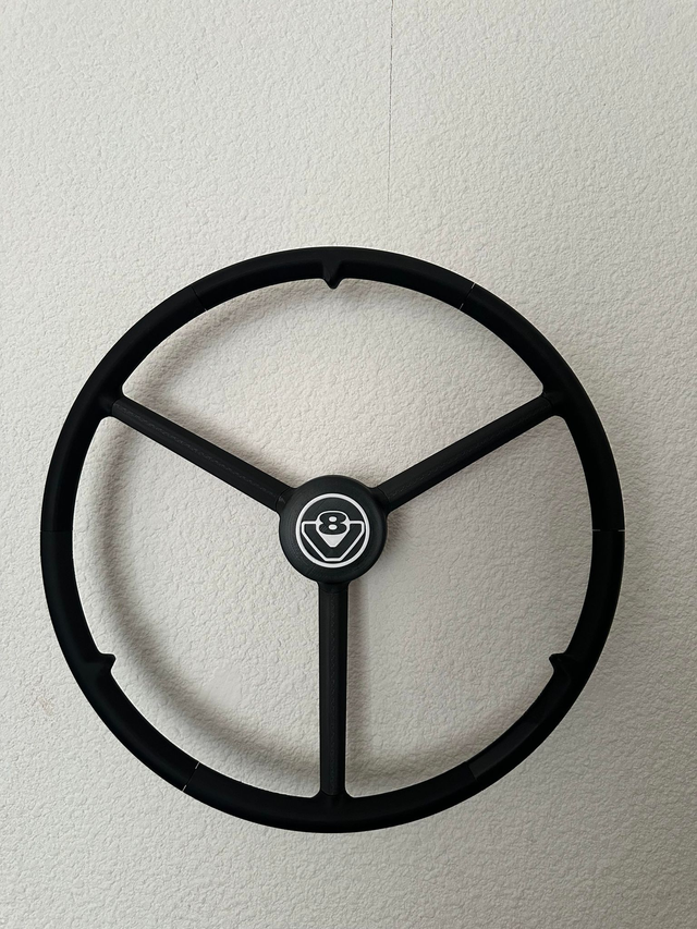Volant 50cm Noir 3 branches V8 SCANIA, Volant de simulation camion, Logitech, Thrustmaster